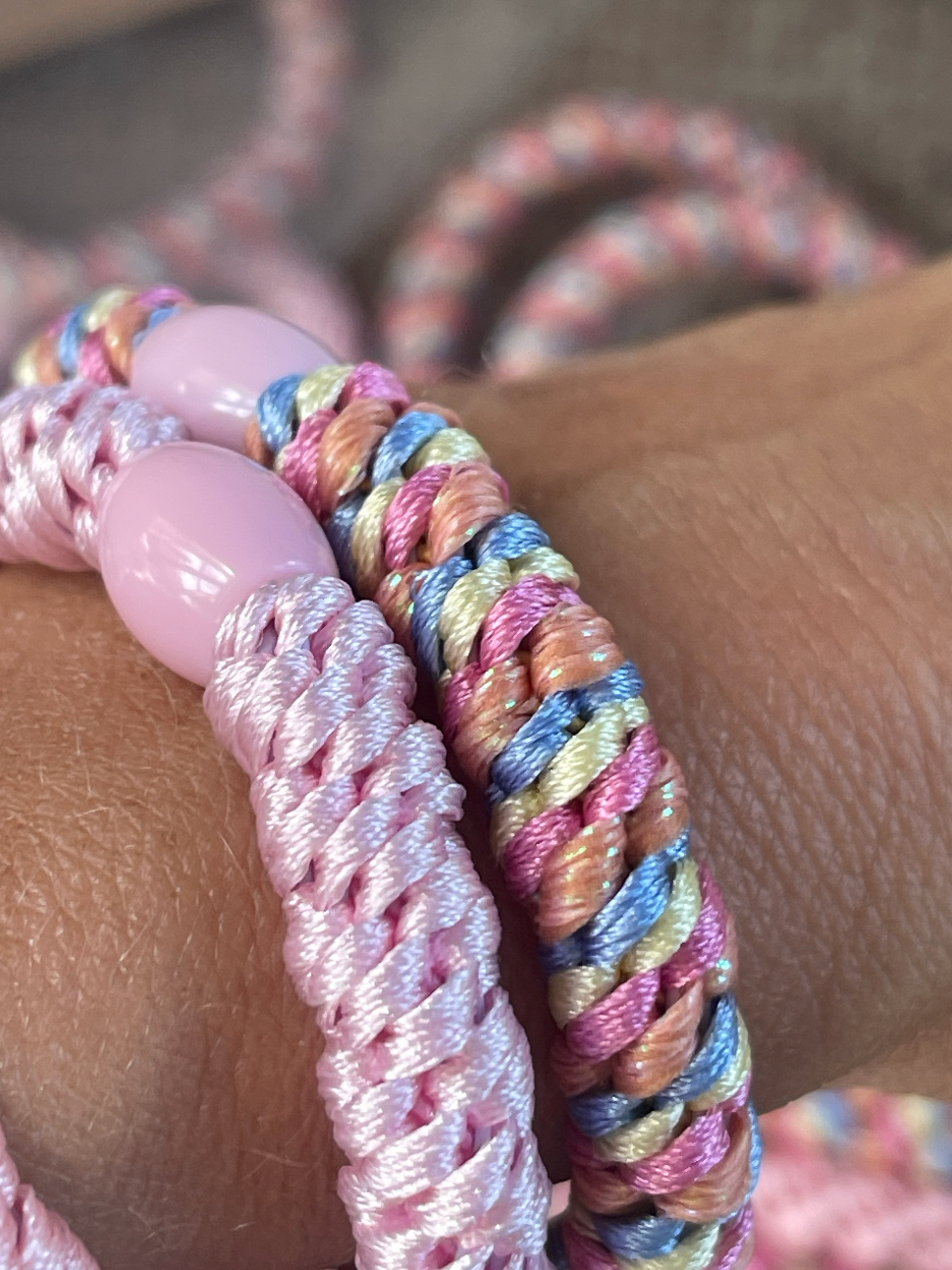 Haargummis Supreme Soft Pink - 4 Stück.