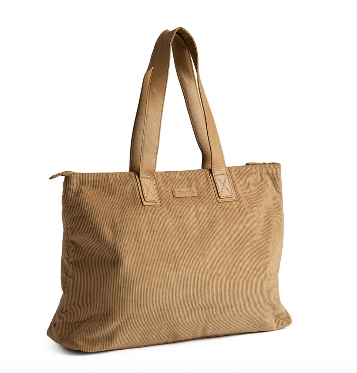 Shopper Samt - Tan