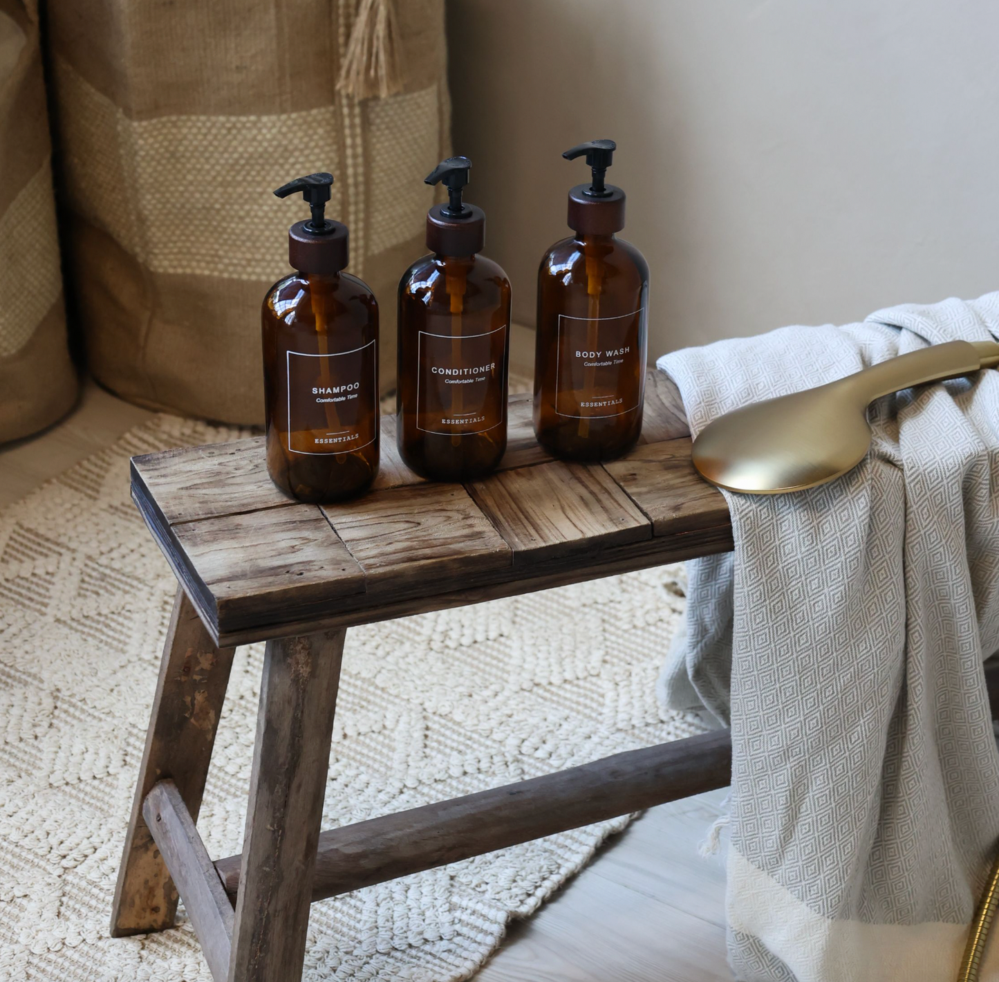 Flasche mit Pumpe - Body Wash