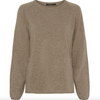 Pullover Cashmere - Taupe Melange