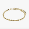 Armband - Robe Chain vergoldet