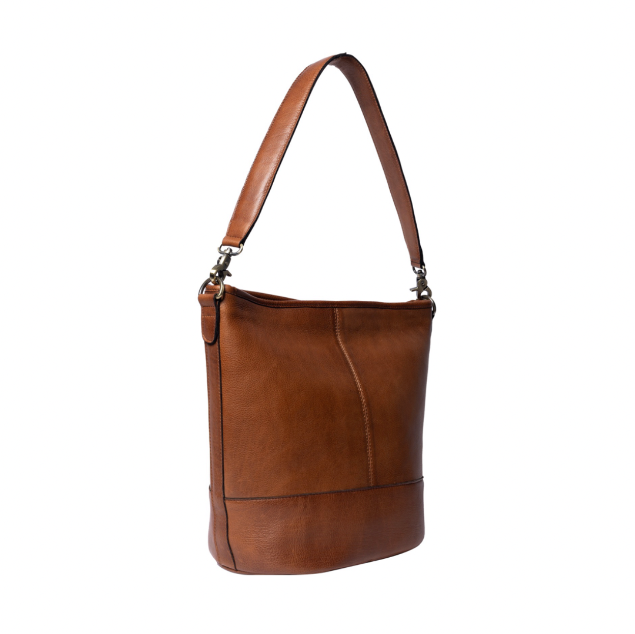 Schultertasche Nomi walnut