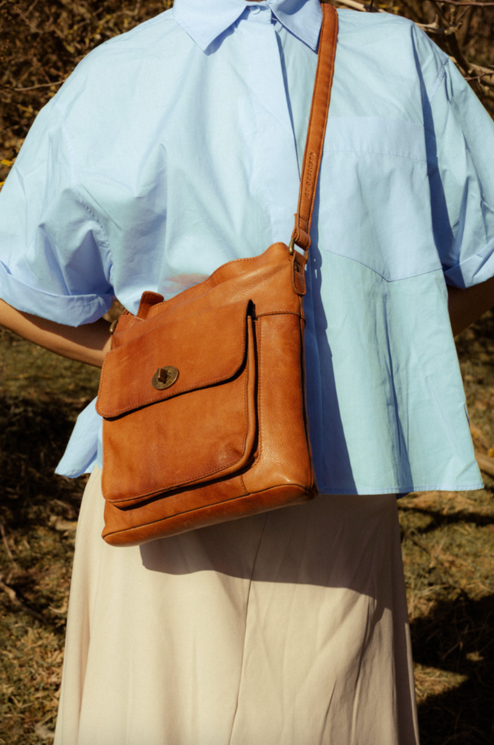 Crossover JACO Cognac - Weiches Leder