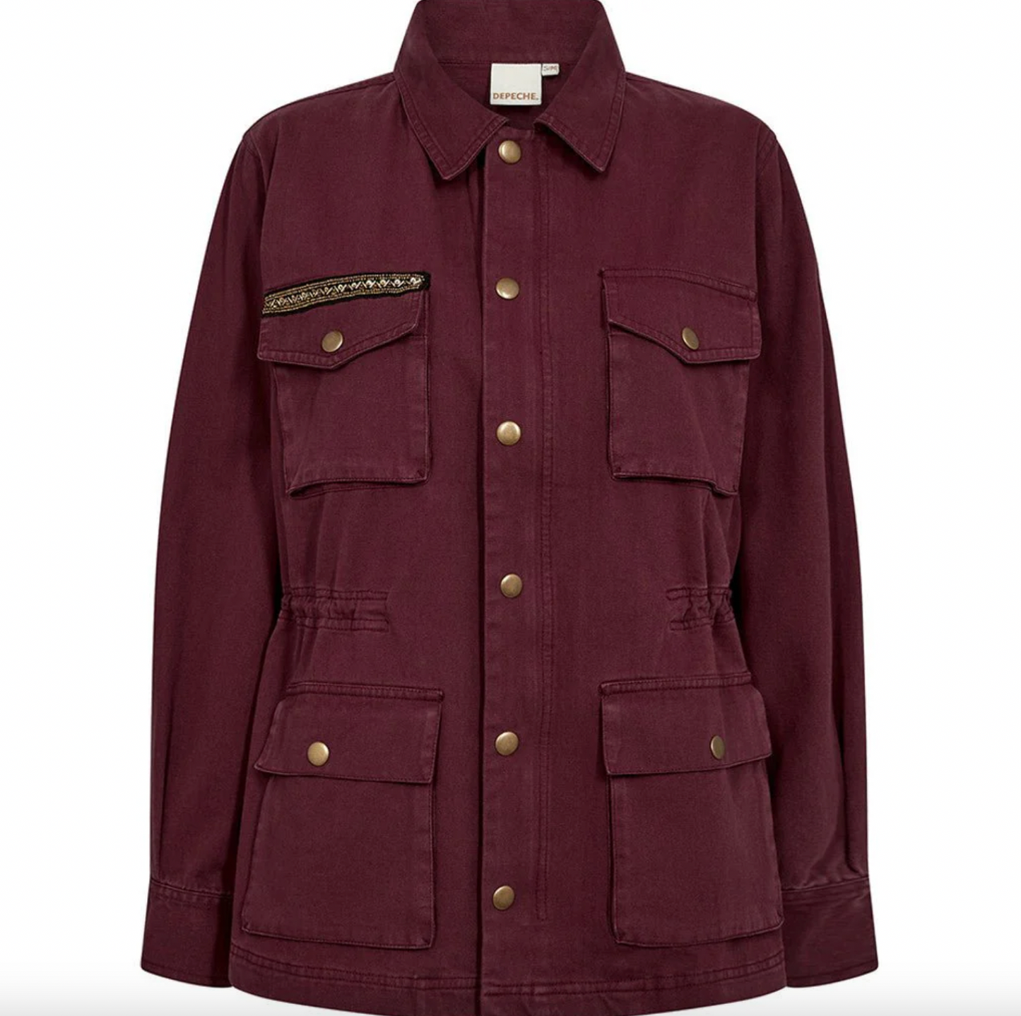 Cargo-Jacke - Burgundy