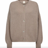 Alpaca-Cardigan Depeche - Sand