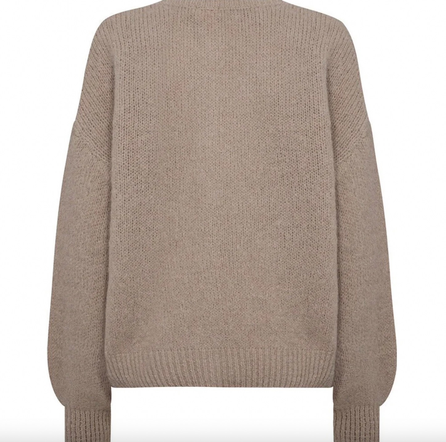 Alpaca-Cardigan Depeche - Sand