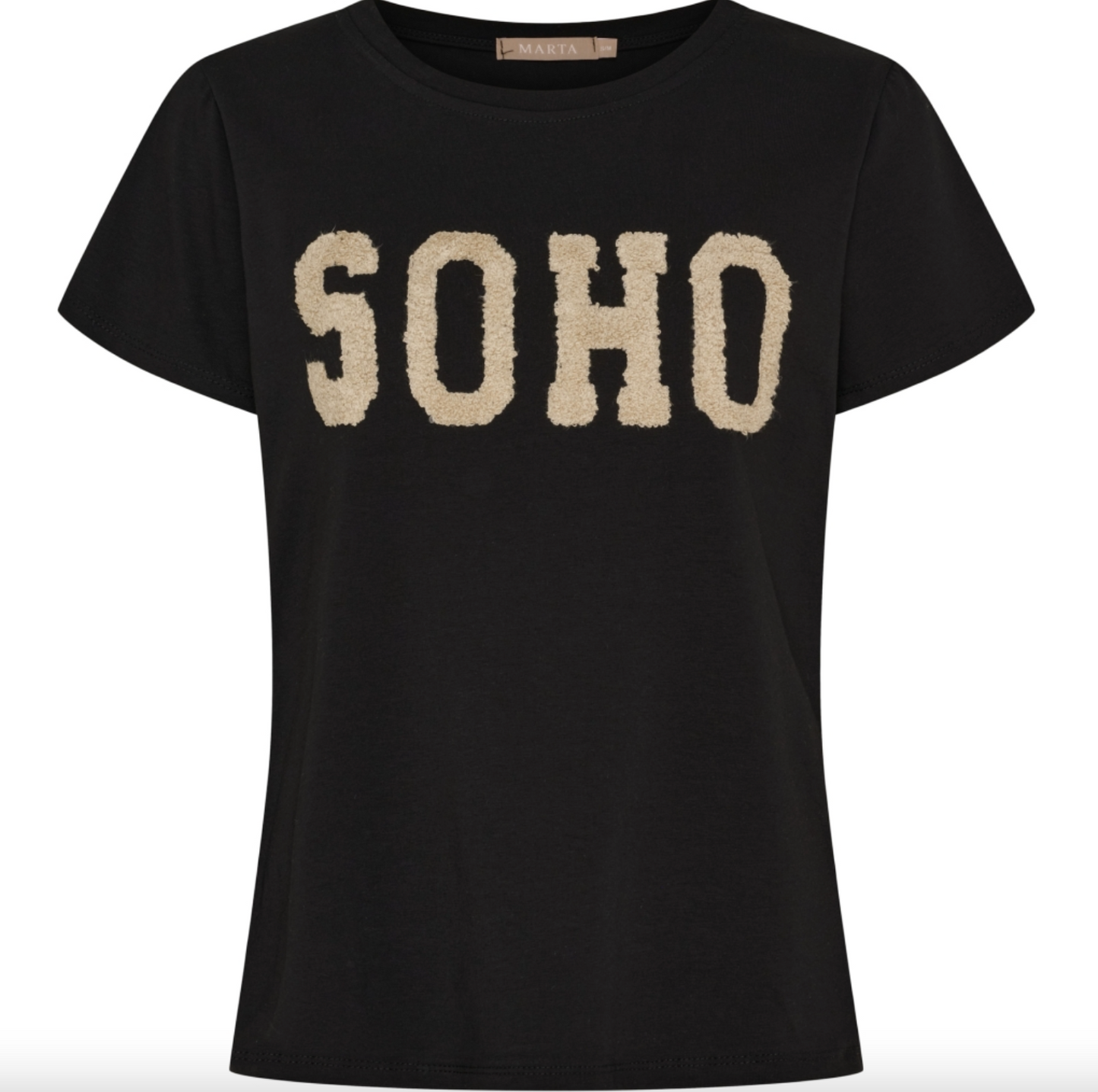 T-Shirt SOHO - Schwarz / Beige