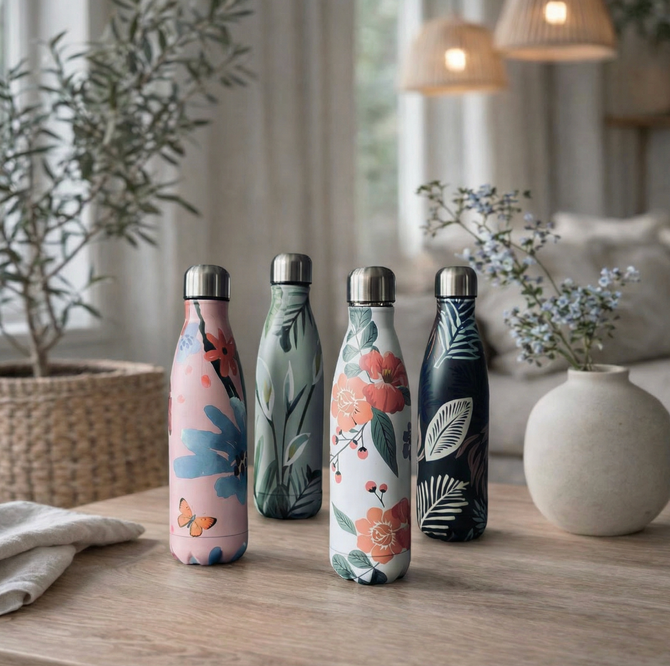 Thermoflasche Flower Mix