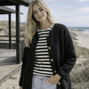 Jacke Lucile Black Teddy