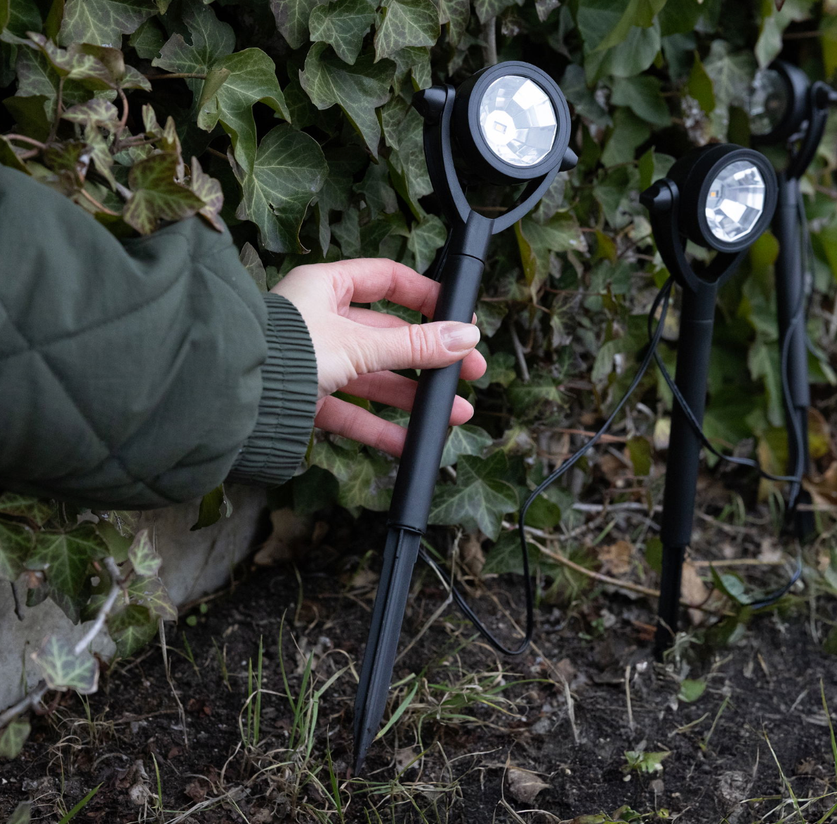 Gartenlampen mit Solar - 3 Stk.
