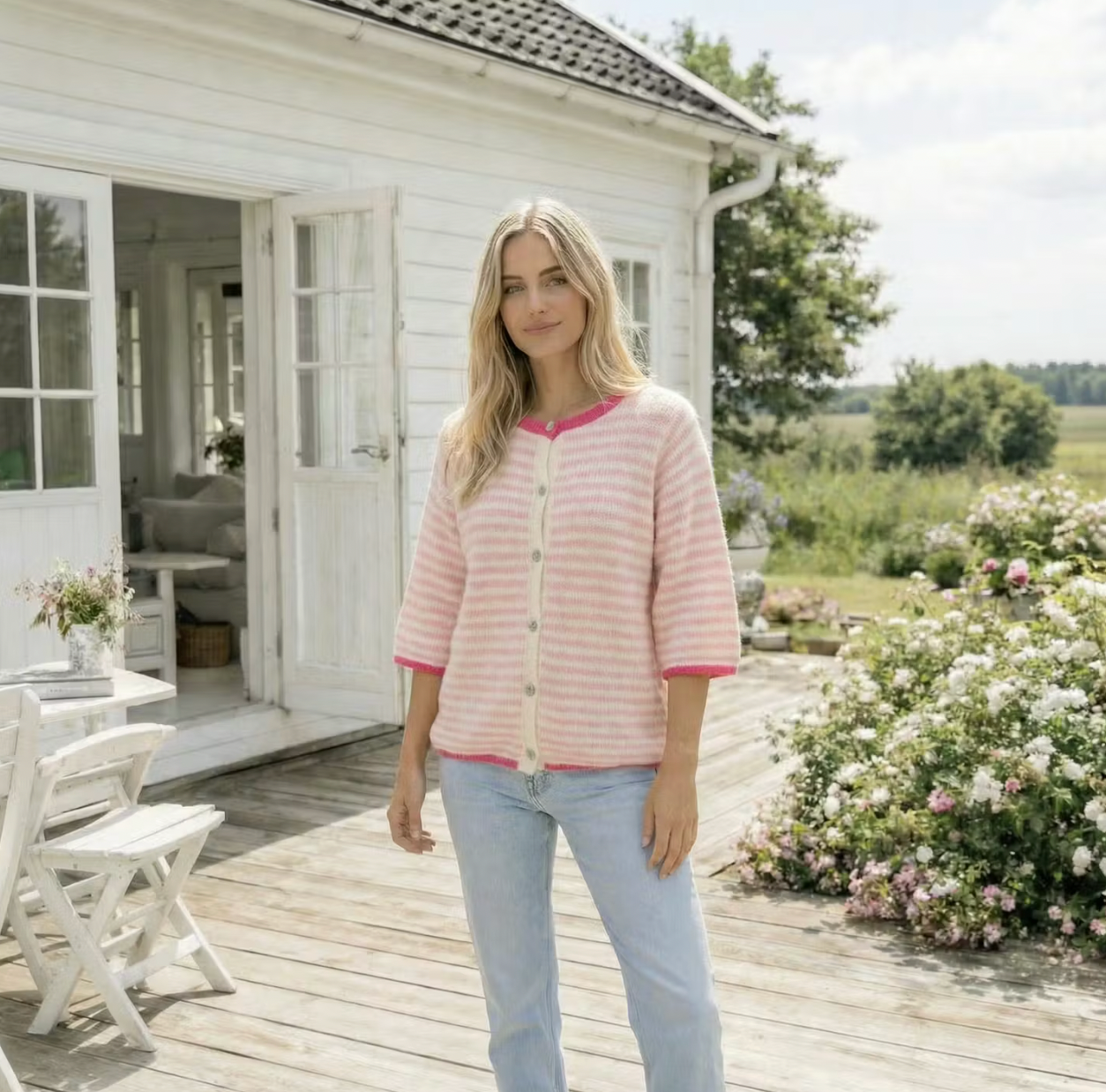 Strick Susanne Pink