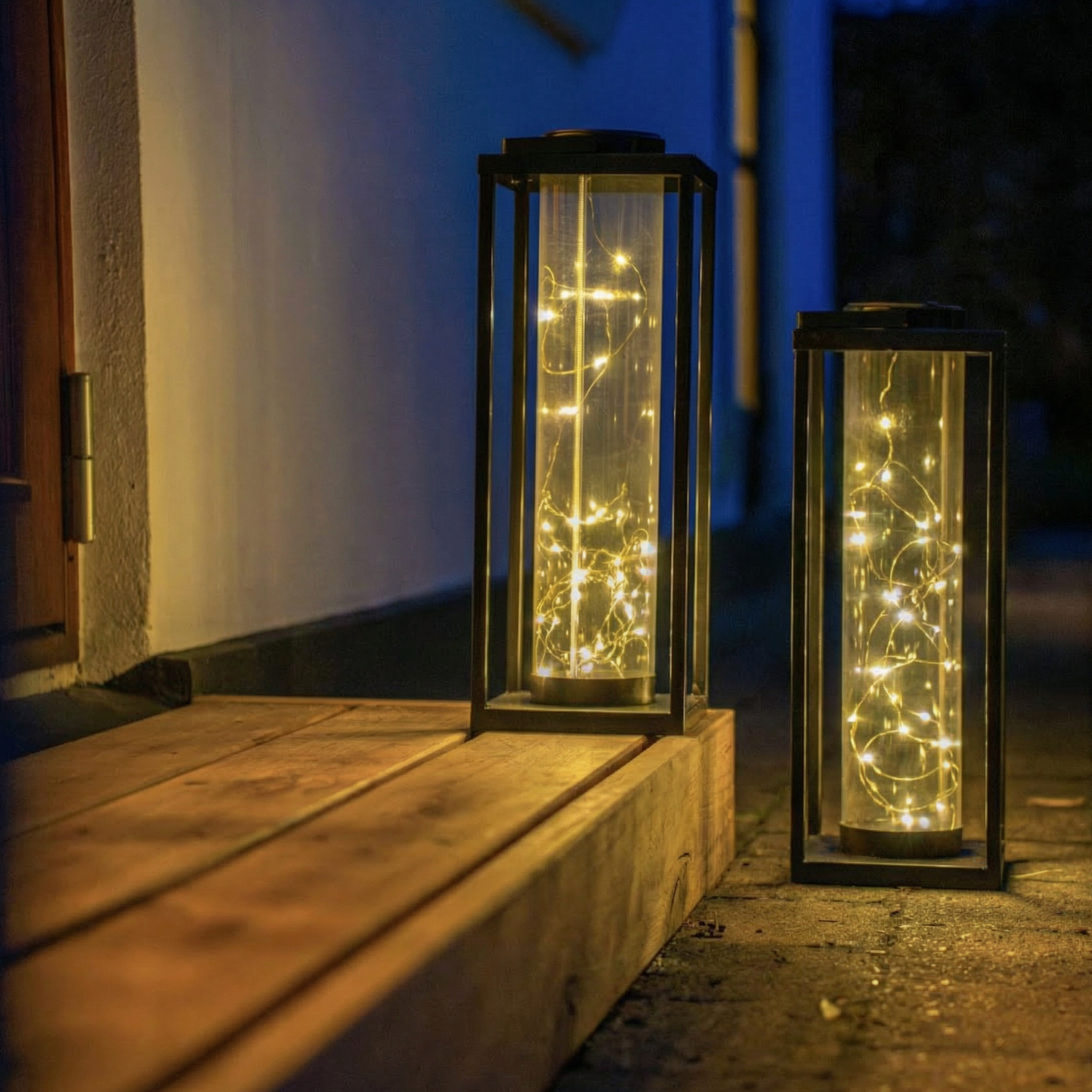 Sabella Solar-Lichterketten-Laterne
