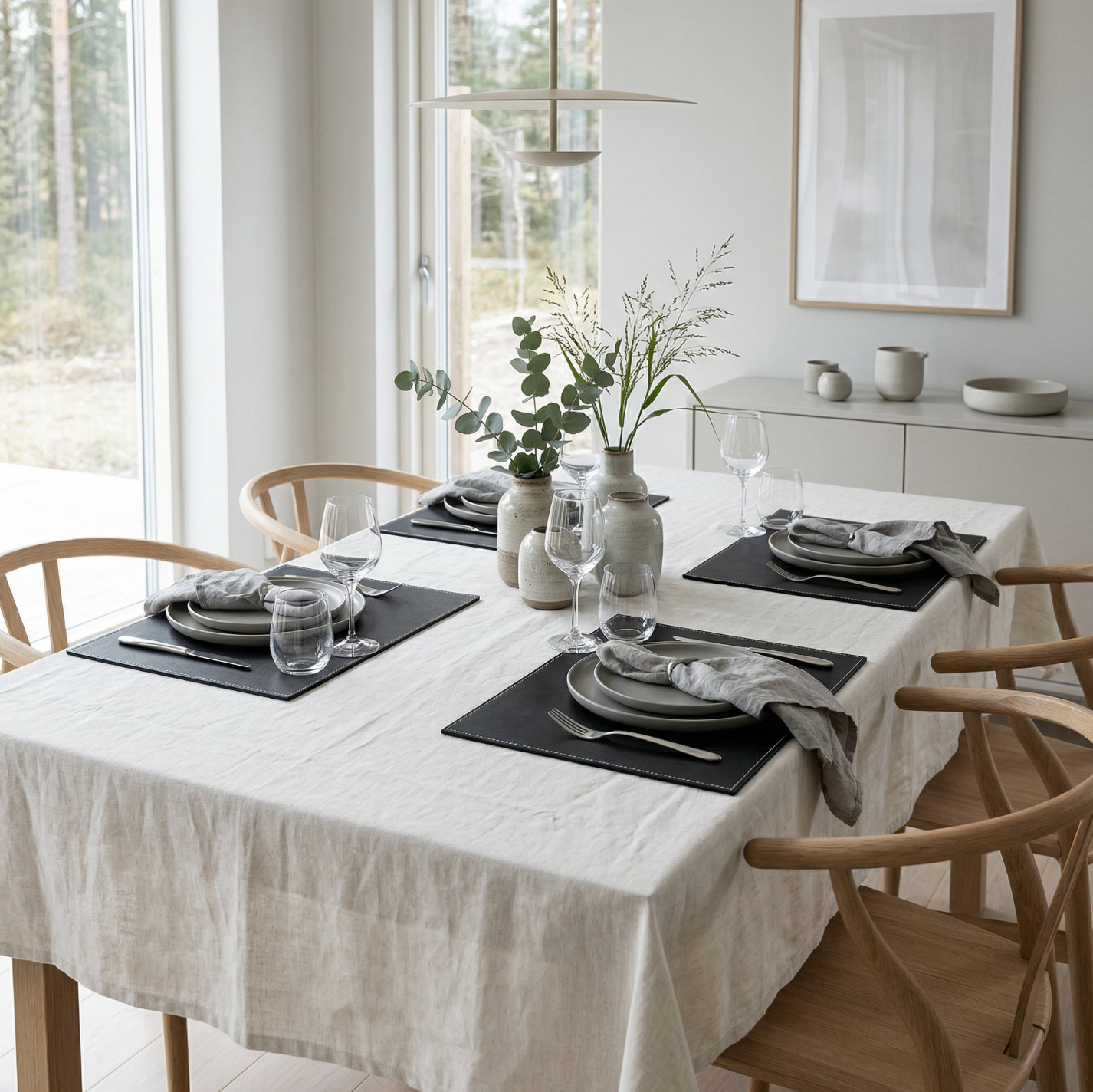 Platzset Black