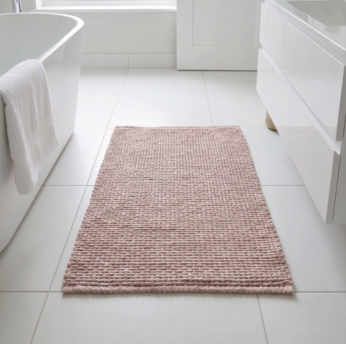Badematte 50x80 cm – Rosa