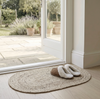 Türmatte Jute Oval