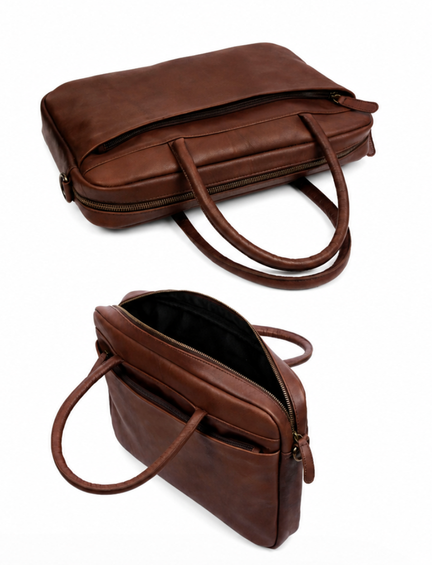 Laptoptasche - Faust dunkelbraun