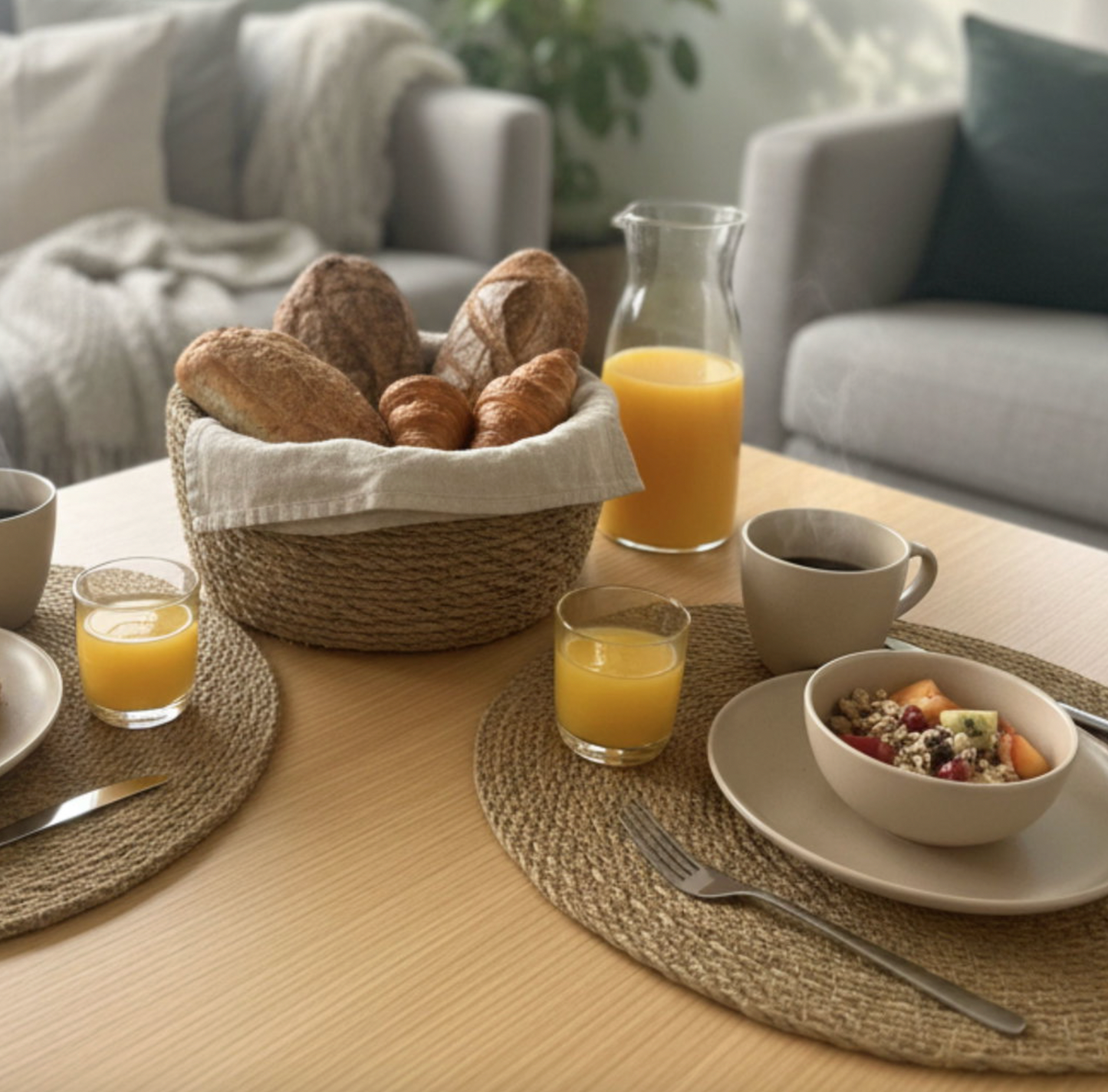 Platzset aus Seegras - 4 Stk