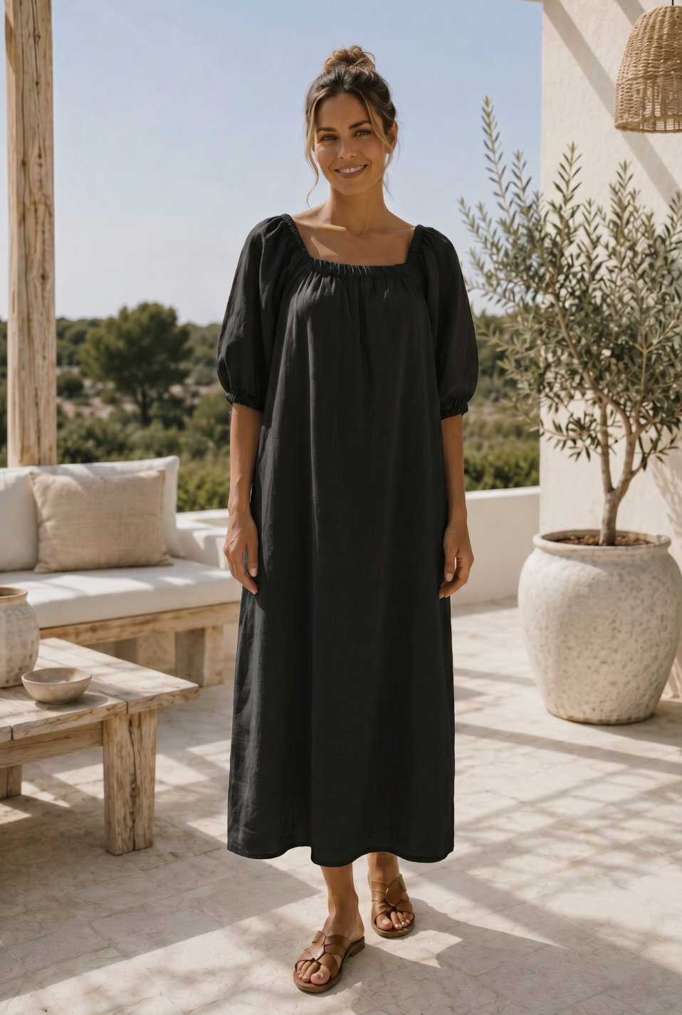 Kleid Valina black