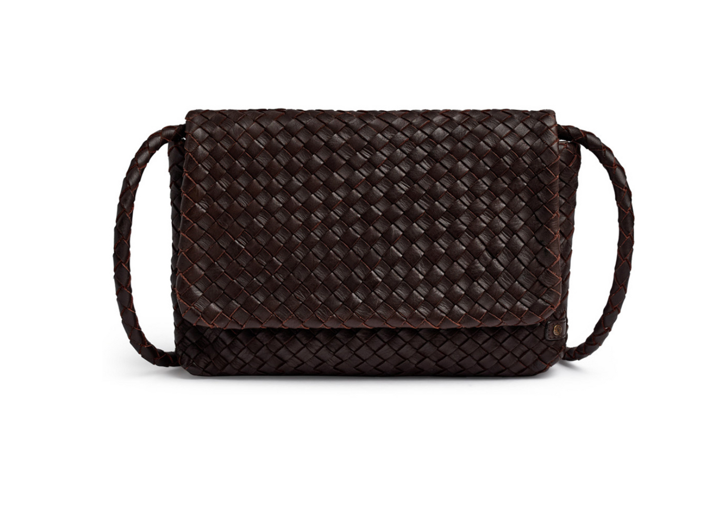 Elegante Crossover - Dark brown – Kalbsleder