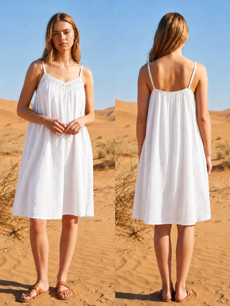 Kleid Nola - White