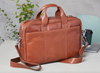 Laptop-Tasche MELLO - Cognac-Leder