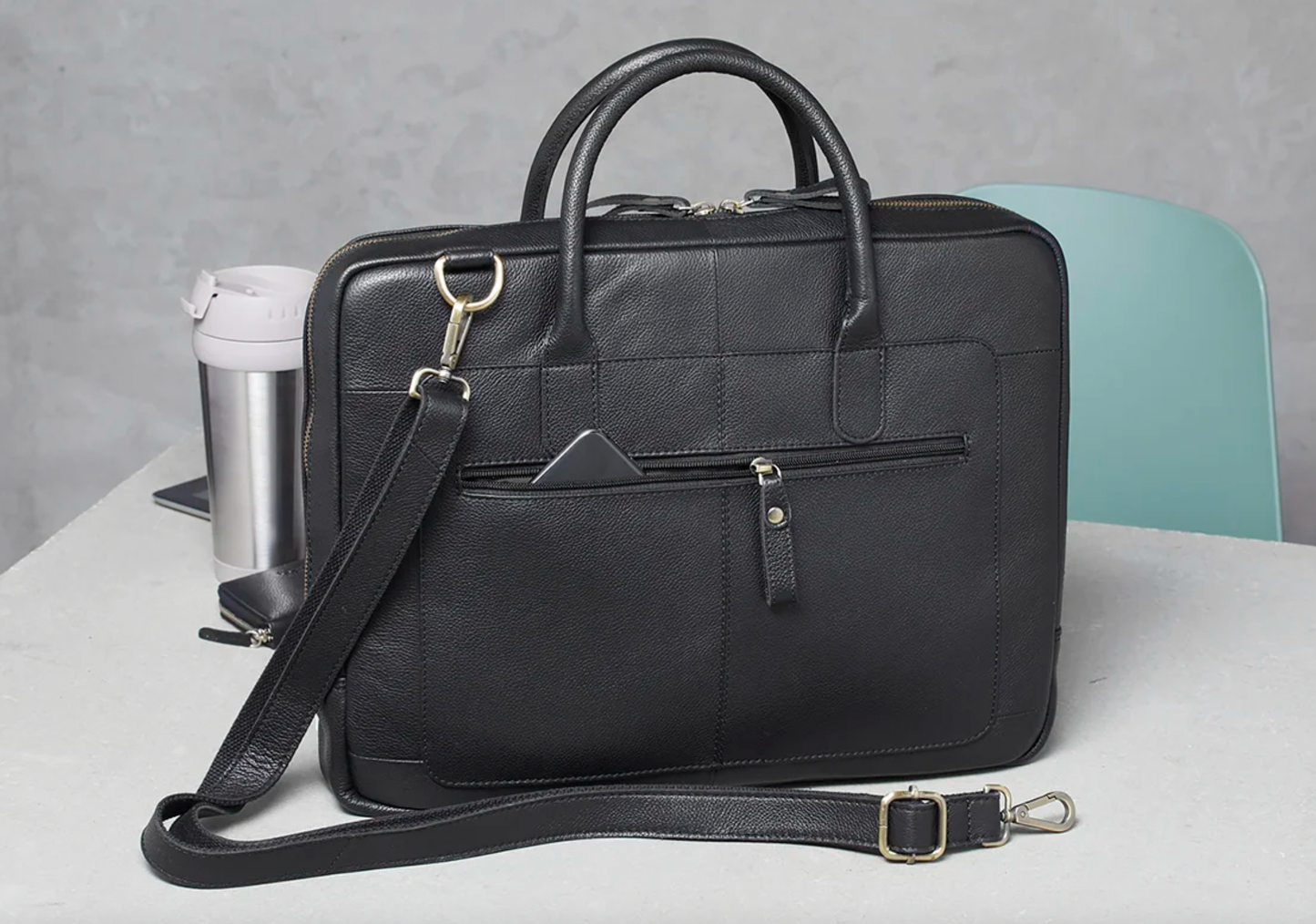 Laptop / Arbeitstasche VINTAGE Black