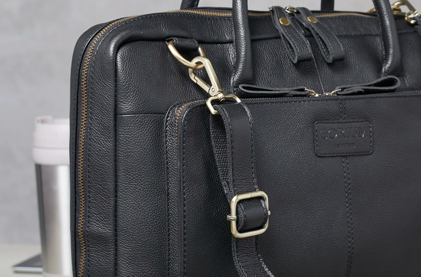 Laptop / Arbeitstasche VINTAGE Black