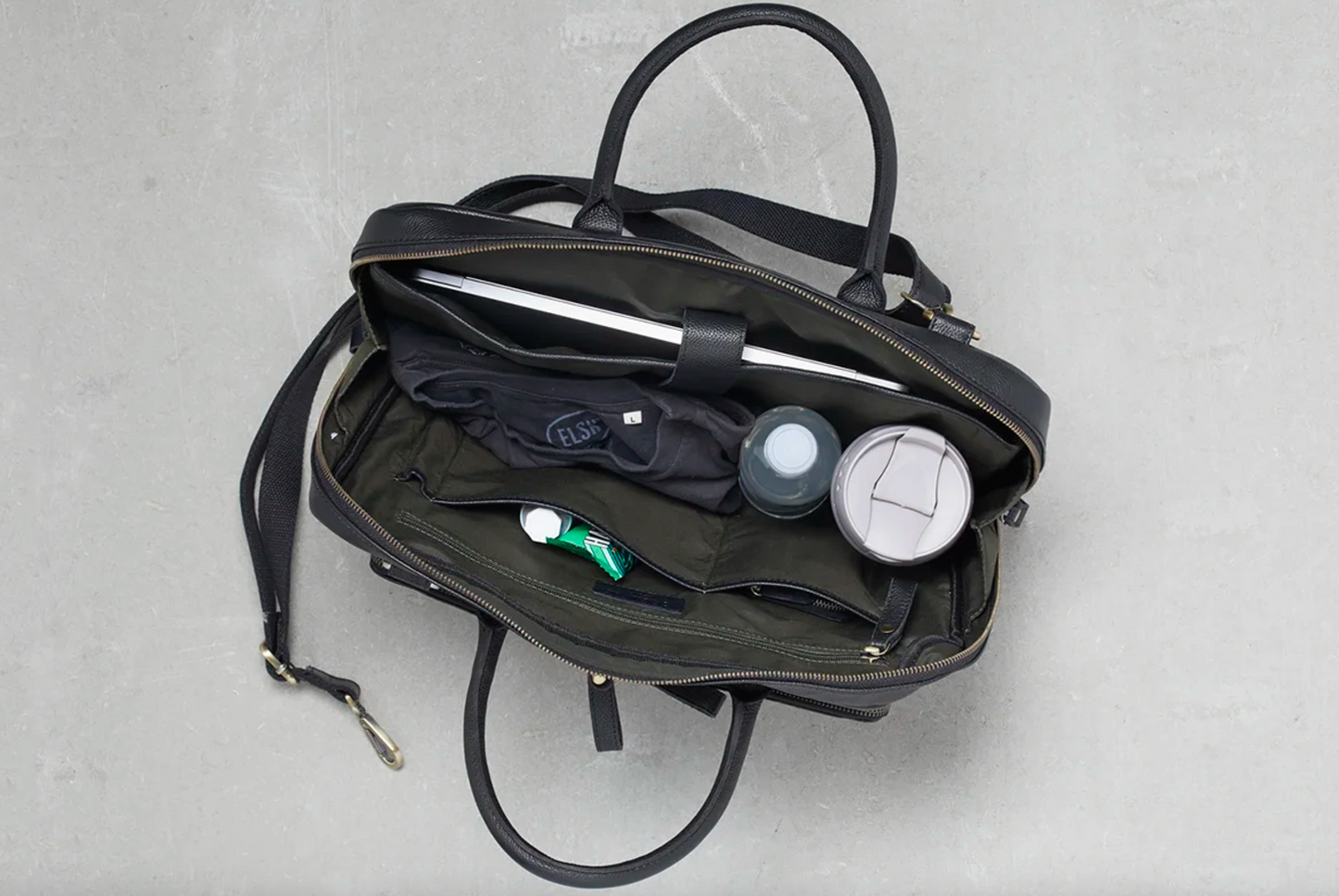 Laptop / Arbeitstasche VINTAGE Black