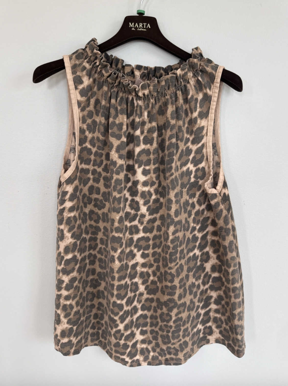 Bluse-Top Lucina - Leo camello