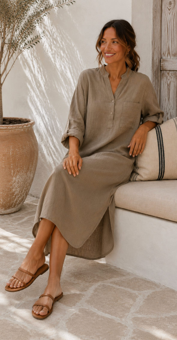 Kleid Ness Coloniale