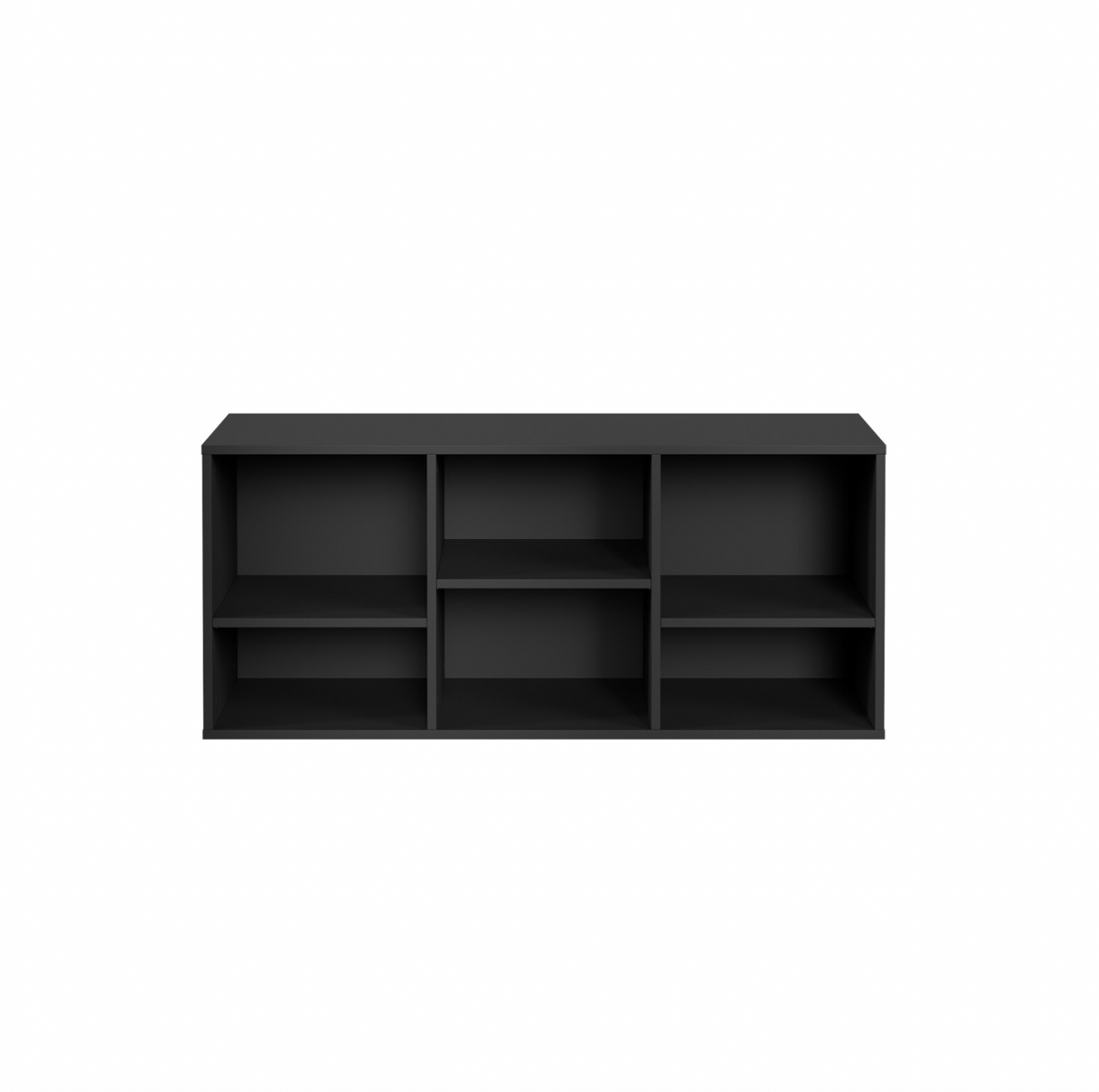 Bank Nordic black – schwarze Schuhbank
