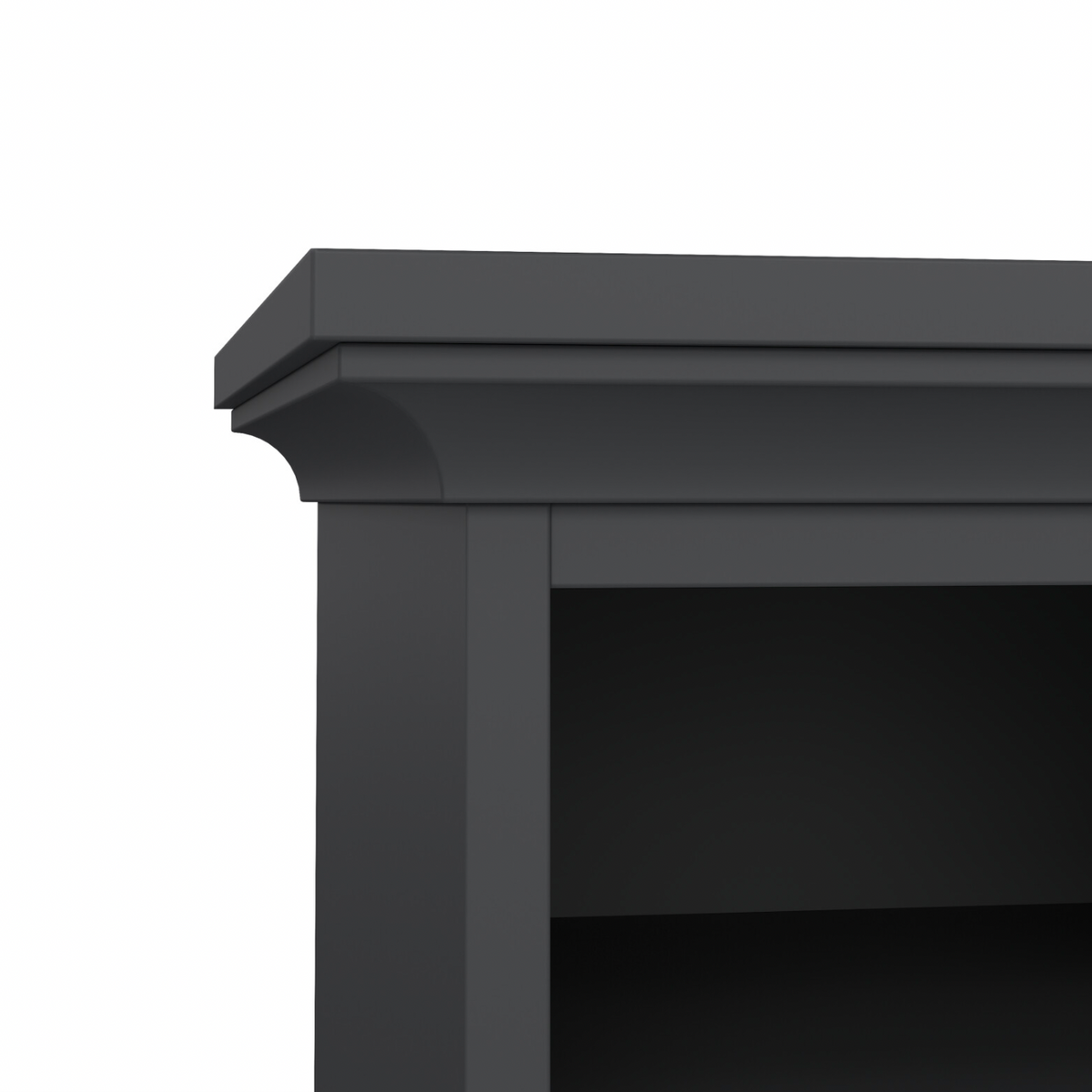 Nachttisch Paris Grey – 2 Schubladen