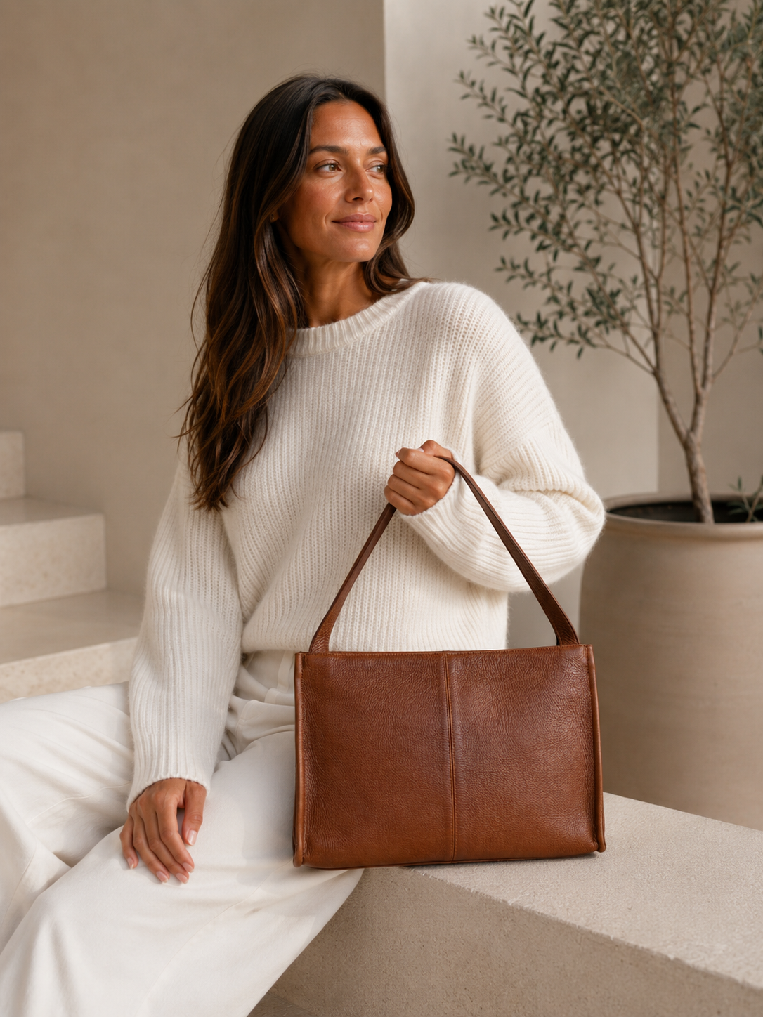 Arbeitstasche Aro walnut