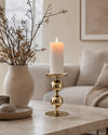 Kerzenhalter NOYA 17 cm - Gold