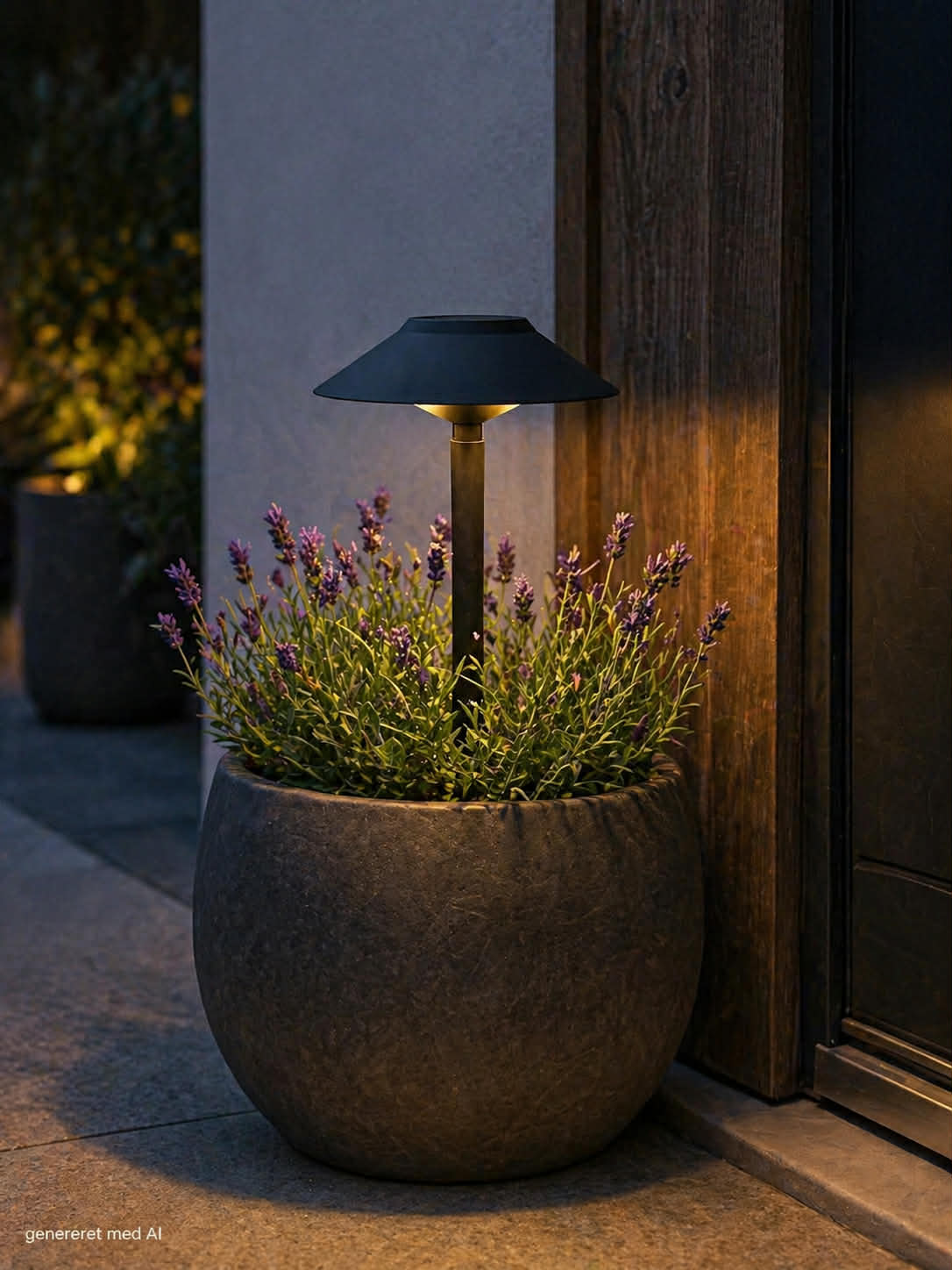 Gartenlampe mit Solarzellen – Set (2 Stück)