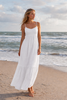 Kleid Tara depeche - White