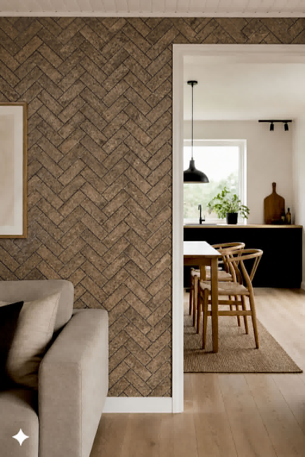 Mauersteine Brown - Naturpaket mit 62 Stk.