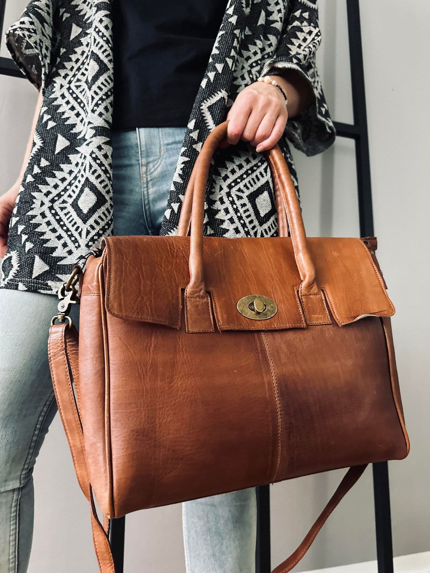Arbejdstaske - LUX Walnut - VIAMAJA.DK