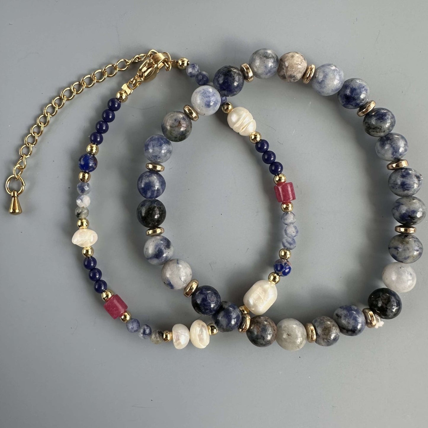 Armbånd Annika med ferskvandsperler - VIAMAJA.DK