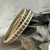 Armband Beige mit Swarowski-Steinen