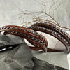 Armband Braun mit Swarowski-Steinen