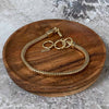 Vergoldetes Armband // Snake