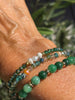 Armb2nder GISELE Emerald 	6 Set mit 3 Stk