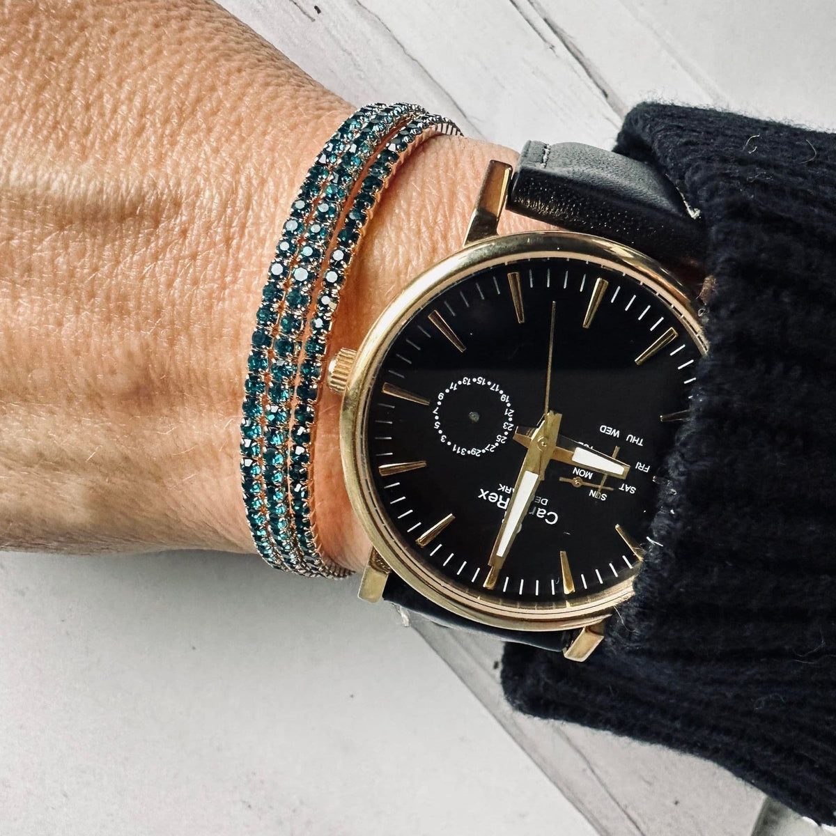 Armbånd Judith - Blå - VIAMAJA.DK