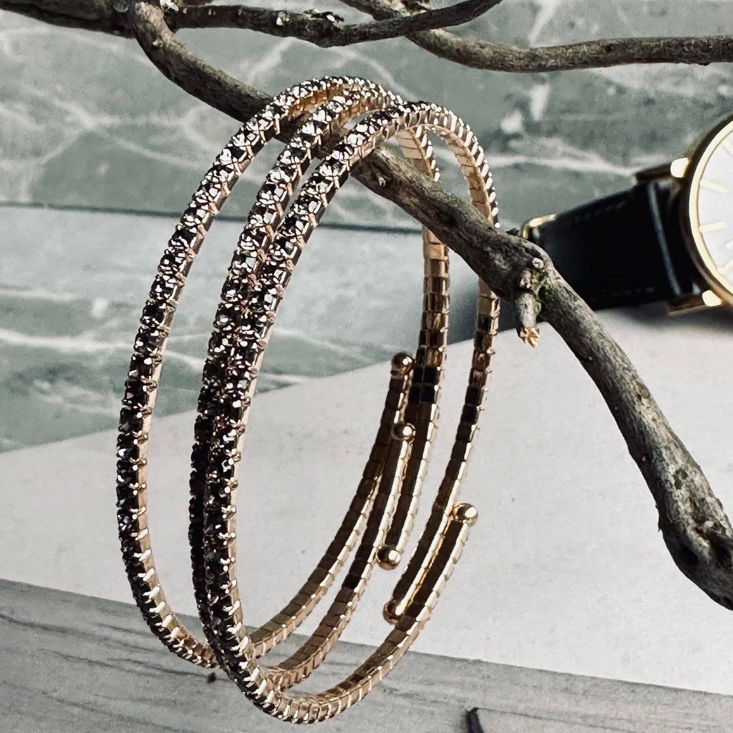 Armbånd Judith - Grå - VIAMAJA.DK