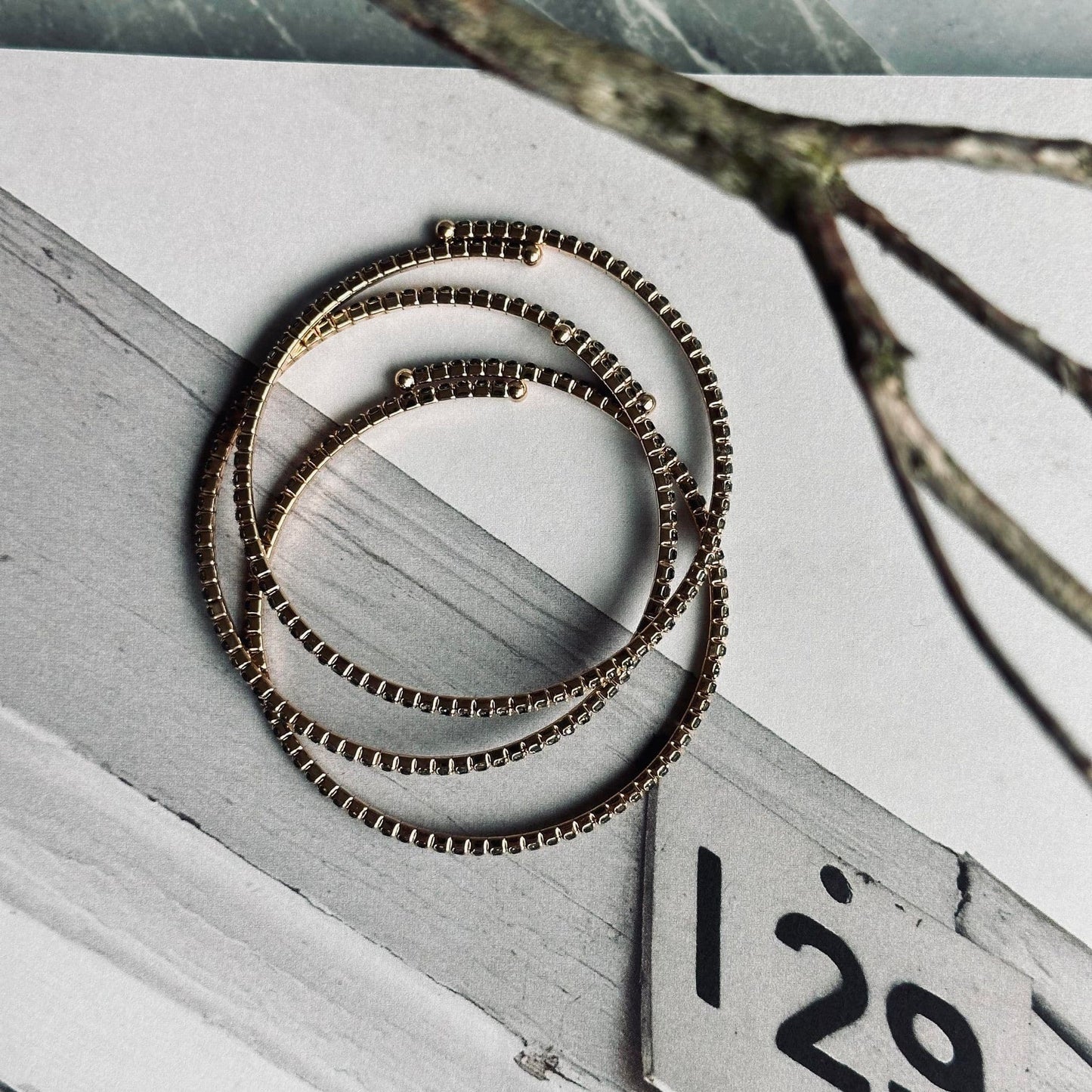 Armbånd Judith - Mørkgrå - VIAMAJA.DK