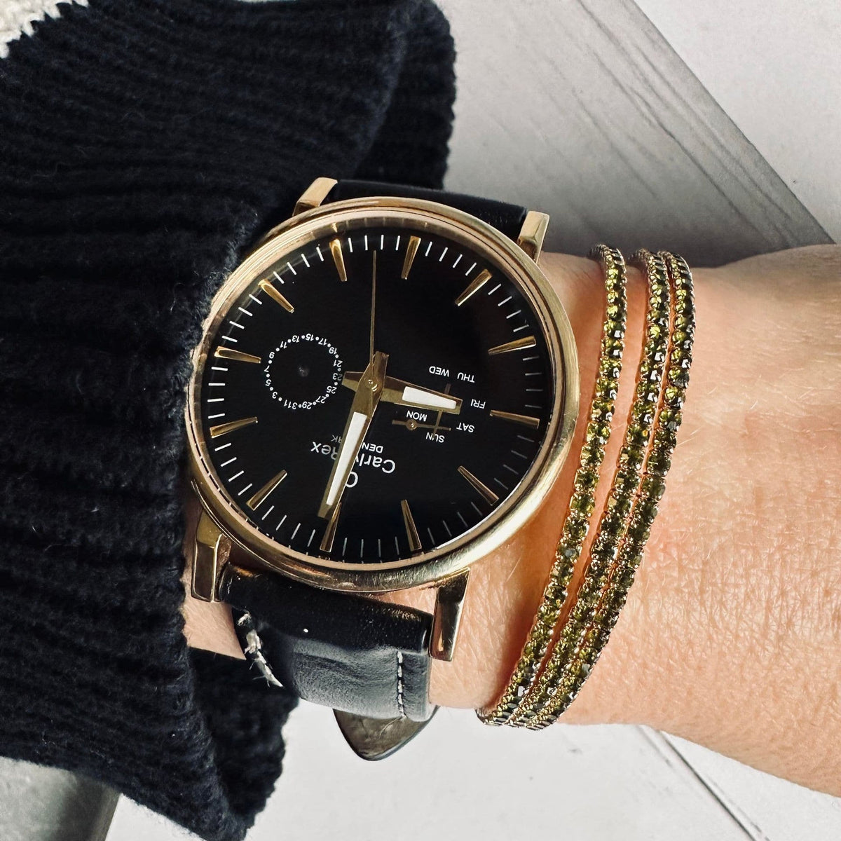 Armbånd Judith - Oliven - VIAMAJA.DK