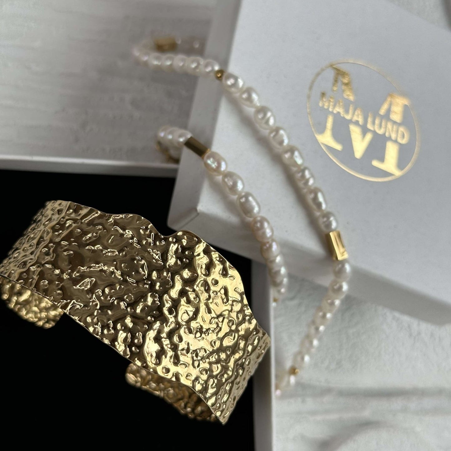 Armbånd KLEOPATRA forgyldt - VIAMAJA.DK
