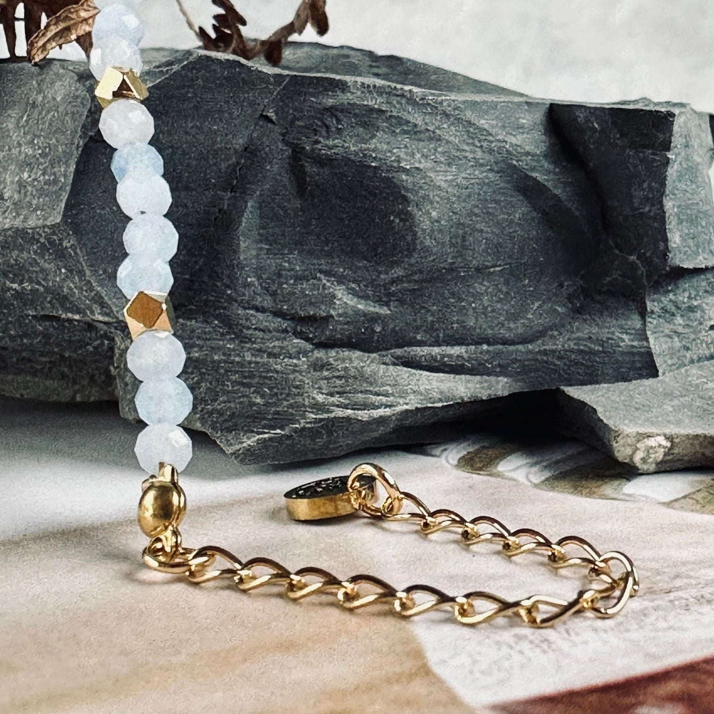 Armbånd Liv Aquamarine - VIAMAJA.DK