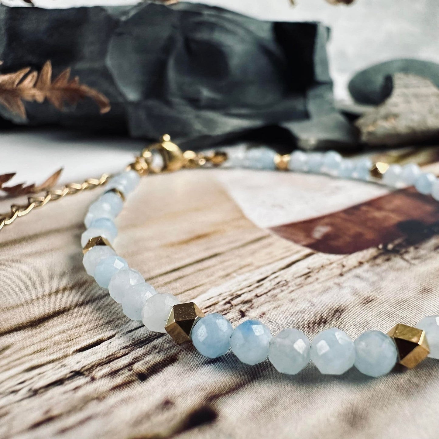 Armbånd Liv Aquamarine - VIAMAJA.DK